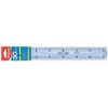 MAPED Set of 3 Flat Rulers Triple Timer Geometric Plastic