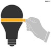 Sunlite ShabBulb, Shabbat Permissible LED Light Bulb, 7 Watt (40