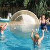 Junkin 2 Pcs 48'' Giant Sequins Beach Ball Inflatable Glitter
