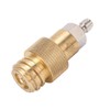 Soda Refill Adapter Machine Maker Brass Connector TR21‑4 Male Thread
