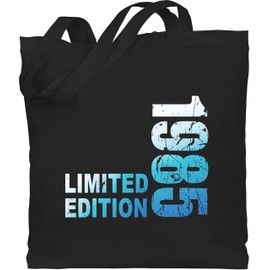 Shirtracer - Cotton Bag - 40th Birthday - Limited Edition 1985, 1 black, Unit size