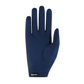 Roeckl Sports equestrian gloves ROECK-GRIP LITE, summer riding glove, naval blue 8.5