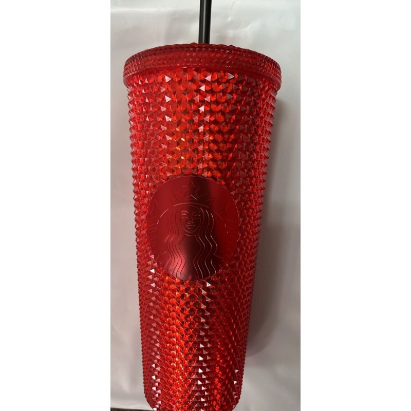 Starbucks 2X New Starbucks UNLV Rebels Red Studded Cold Cup