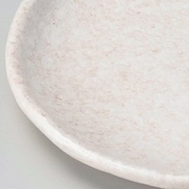 Someho Kiln 322-15-013 Dish, Dew, Oval Plate, White, 6.4 x 4.7 x 0.7 inches (16.3 x 12 x 1.8 cm)