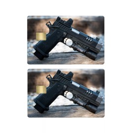 DONQNT Designs 2 Premium Print Staccato XC Bank Card Vinyl Skin Small Chip