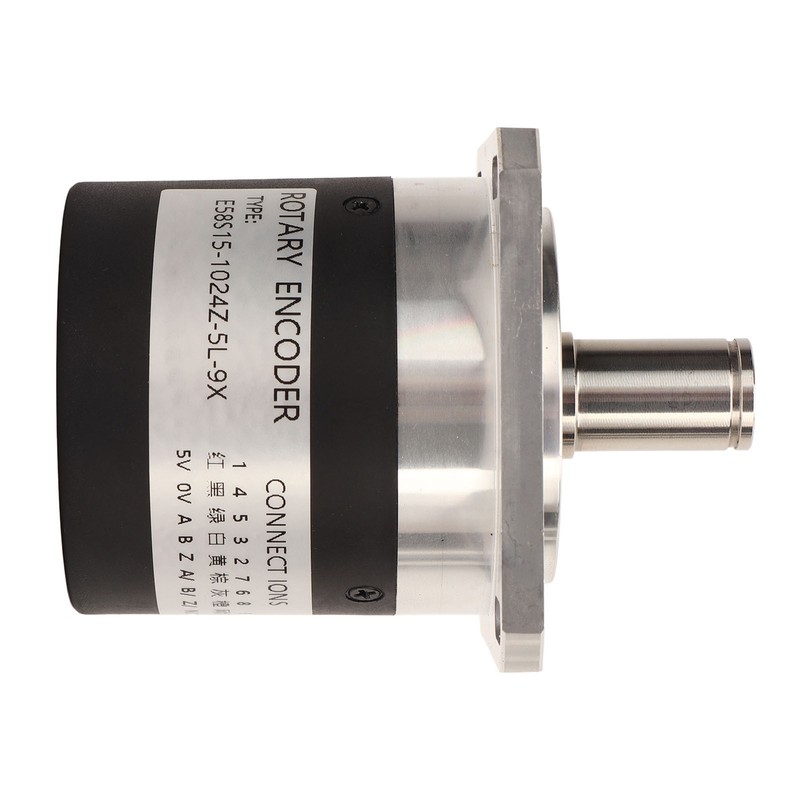 Rotary Encoder 1024 Pulses 15mm Shaft 5‑26V CNC Rotary Encoder