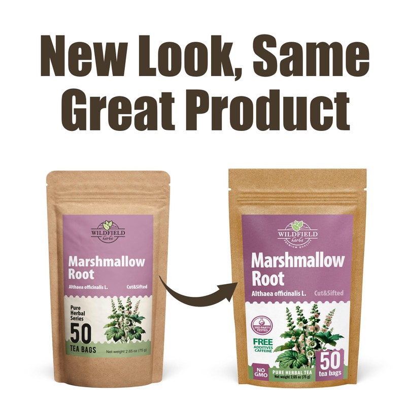 50 Bags Dried Marshmallow Root Tea Marshmallow Root Herb Herbal