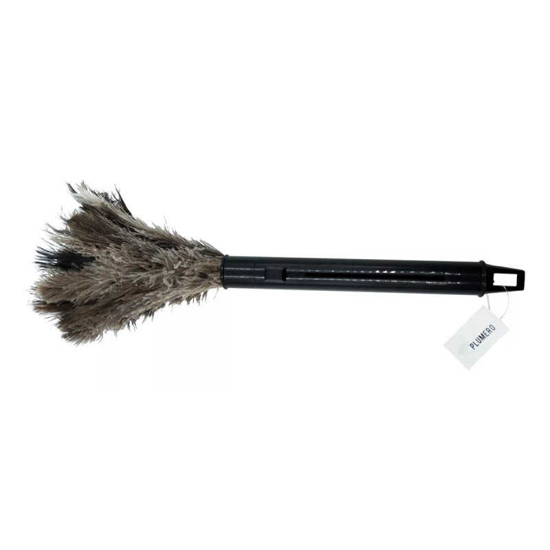 Farvisan 10pack Plumero De Avestruz Retractil Negro