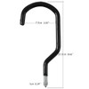 Cozihom 8 Inch Extra Large Mountain Bike Storage Hooks Set