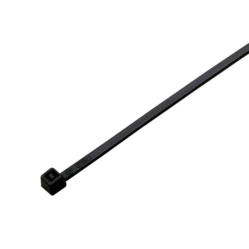 ELPA KBF-S150100 (BK) Cable Ties, Weather Resistant, 5.9 inches (150