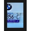 Porta placas protector de placas transparente anti foto transparente