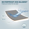 METCHIC Waterproof Dog Blanket for Large Dogs, Ultra Soft Sherpa