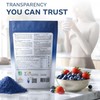LALEA Blue Spirulina Powder 55g – Organic Blue Spirulina (Phycocyanin)