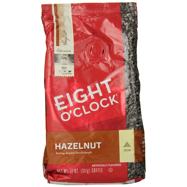 Eight O'clock Hazelnut Ground Coffee [Pack of 2]