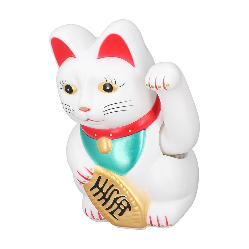 10inch Waving Fortune Lucky Cat Cute Fortune Cat Statue Decoration