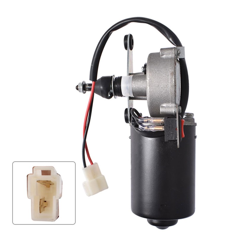 Thomletha 12V Electric Windshield Wiper Motor Kit Replacement for Polaris