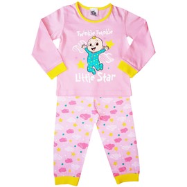 Girls Cocomelon Pyjamas Little Star Character Nightwear (Cocomelon, 3-4 Years)