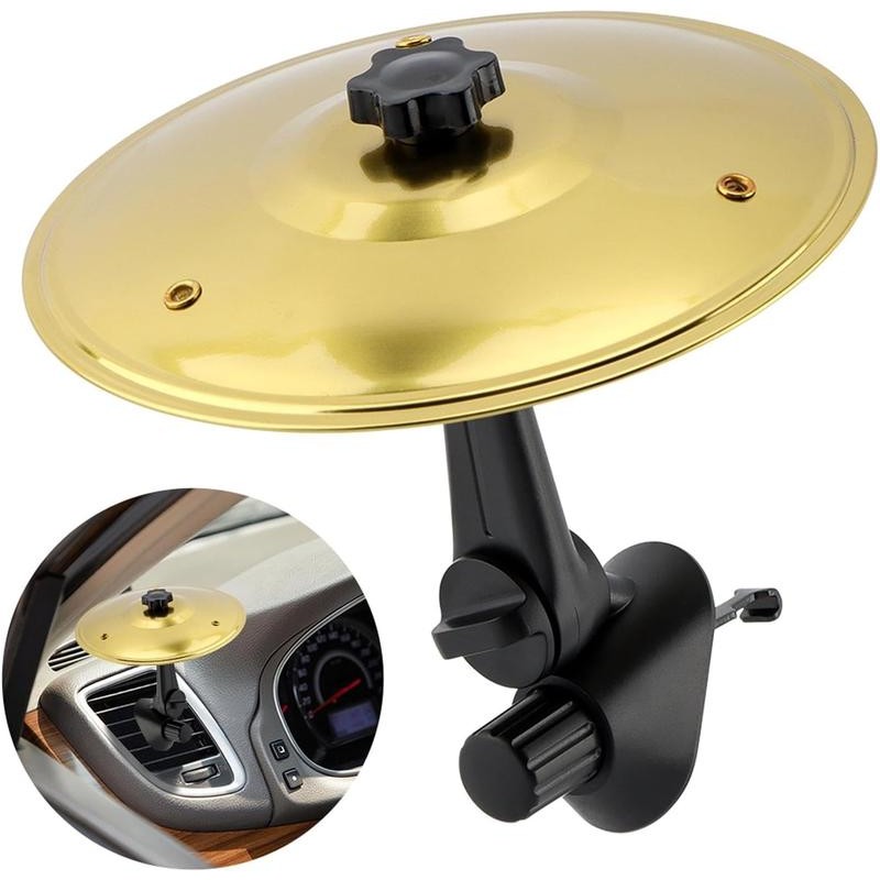 Car Cymbal Air Vent Mini Drum Crash Cymbal For Car