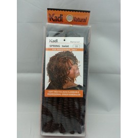 Kadi Natural Collection Braiding Style Hair Extension (1, Spring Twist - 33)