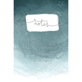 Notes ~ Star Design: 120 Lined Pages: Notes