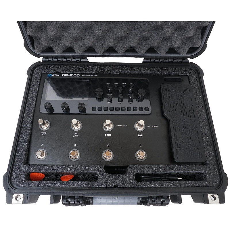 Case Club Multi-Effects Processor Travel Case - Waterproof Case Fits