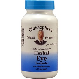Christopher's Original Formulas Herbal Eye Formula - Natural Eye Support with Whole Food Herbs - Pack of 5