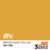 AK Acrylics 3Gen AFV AK11362 British Sand Yellow (17ml)