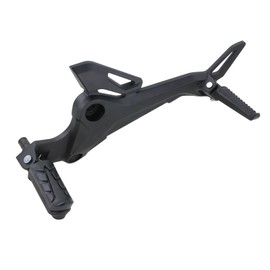 Footpegs Assembly Footrest Kit Fit for 2016-2020 Honda Grom (Black, Left)