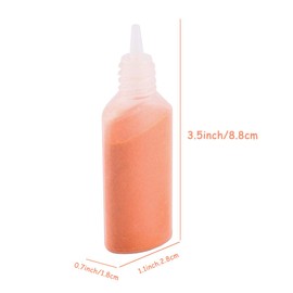 Fottaqqan 12 Pcs Art Sand,Colored Sand Kit,DIY Arts & Crafts Sand for Kids,Fine Sand for Wedding Decor,Painting,Children