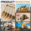 10 Set Excavator Bucket Teeth Skid Steer Backhoe Bolt on