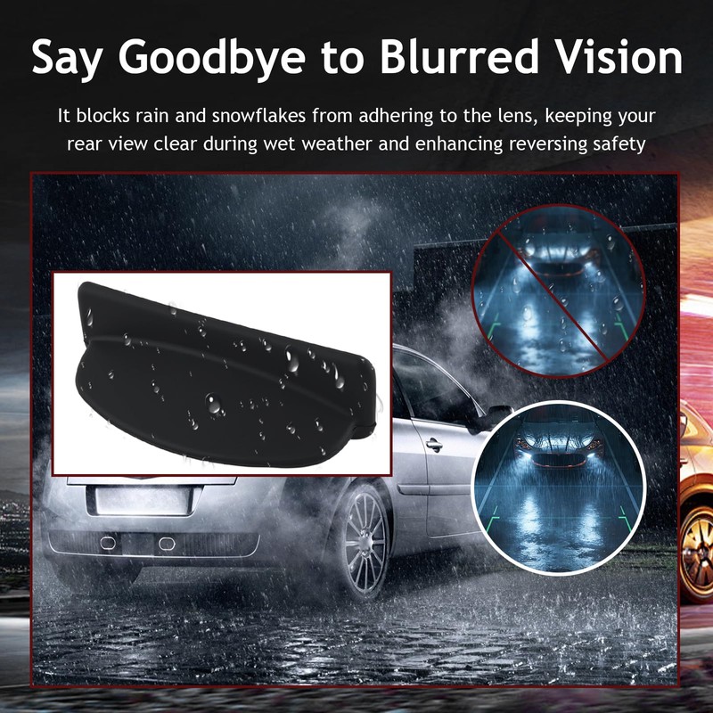 2026 New Backup Camera Rain Shield,Silicone Reverse Camera for Car