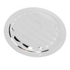 2PCS Round Louvered Air Vent Stainless Steel Marine Grade Rainproof