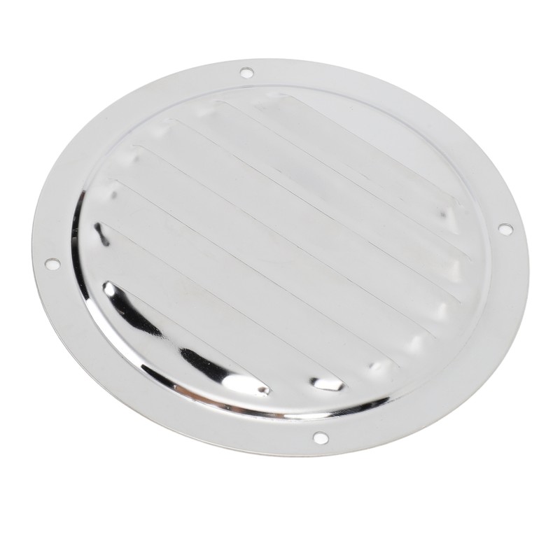 2PCS Round Louvered Air Vent Stainless Steel Marine Grade Rainproof