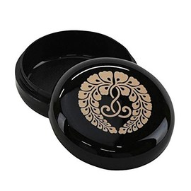 [Buddhist Altar Hasegawa] Burning Incense, Matcha Incense, Burning Incense, PC, Black, Descending Wisteria 2.5