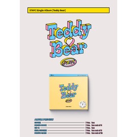 STAYC - 4th Single Album Teddy Bear (Digipack Ver.) CD+Extra Photocards
