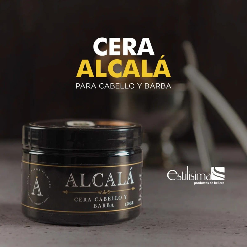 Cera Para Cabello Y Barba Alcala 150gr Con Bergamota