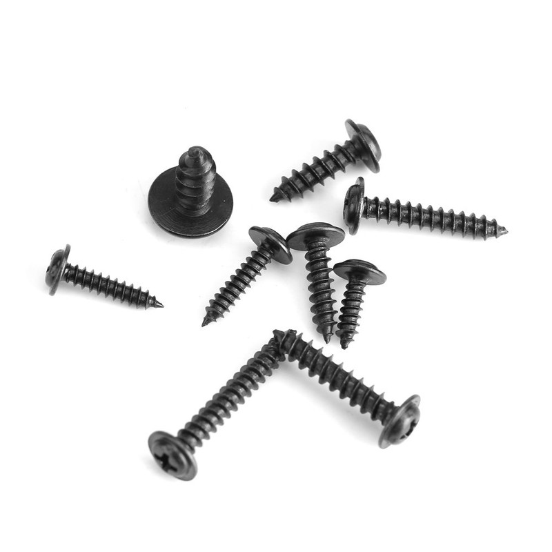 200Pcs Self-Tapping Screw Assortment Stainless Steel Truss Self-Drilling Screw Kit