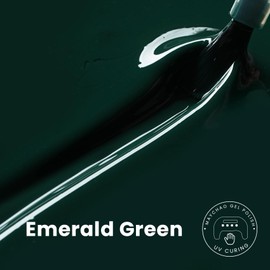 MAYCHAO 15ML Gel Nail Polish 1Pc Emerald Green Gel Polish Soak Off UV LED Nail Polish Nail Art Starter Manicure Salon DIY at Home, 0.5 OZ