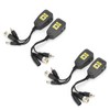 2Pair 3 In-1 PowerVideoAudio Balun Connector Transmitter 8MP CVi AHd