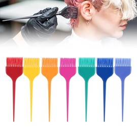 Hair Dye Brush Set, 7Pcs XL Size Professional Hairdressing Tinting Brush Color Applicator Hair Coloring Brush Hairdressing Brush Hair Coloring Tool Ki