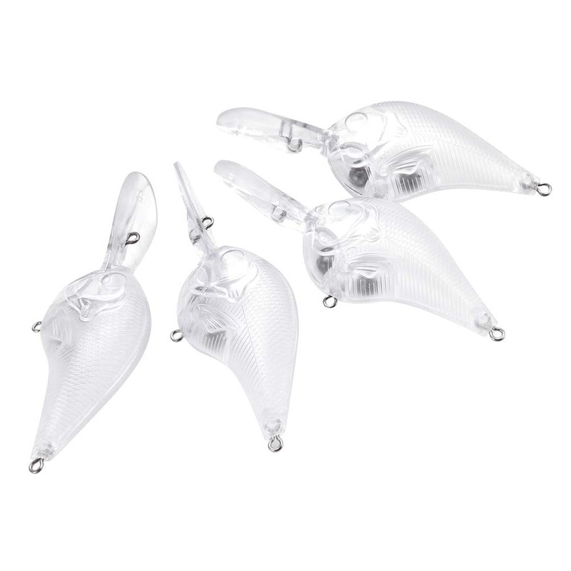 Fishing Lures Set Blank Unpainted Hard Bait Blanks Crankbait Unpainted