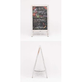 Rain Cover for A-Shaped Signs (Cover Only) [Rain Cover, Vinyl Cover, Transparent Cover, Sheet, A-Shape, Blackboard, Menu Board, Standing Sign, Chalkboard, Wooden, A-Type, Woodboard, Cafe Sign, Outdoor Use, Commercial Use]