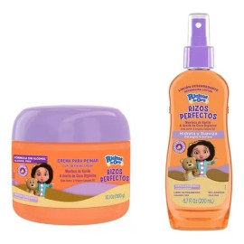 Set Rizos Perfectos Ricitos De Oro Crema Peinar+desenredante
