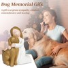 Angel Dog Figurines Dog Memorial Gifts for Loss of Brown