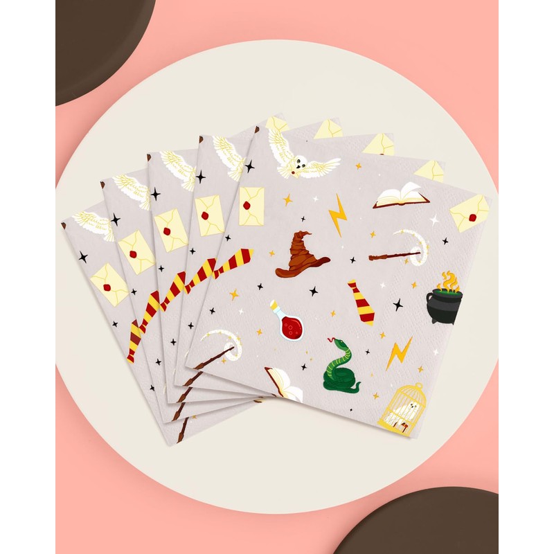 xo, Fetti Wizard Paper Napkins - 3-ply, 25 pcs |