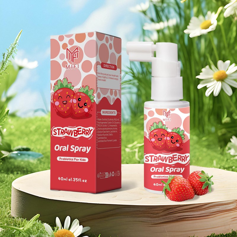 Kids Oral Spray, Toddler Toothpaste Helper for Daily Oral Care