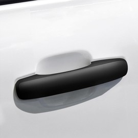 JHCHAN for Ford Ranger 2024 Accessories - T9 Door Handle Cover for 2023 Ranger Wildtrak Raptor Platinum XLT XL Tremor Side Door Handle Protector Trim Guard Matte Black ABS 6PCS