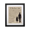 SUNBMO Custom Dad Wall Art, Custom Painting, 11 inches x