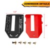 DYSO Steel Racing Shift Shifter Gate Plate Panel For Polaris