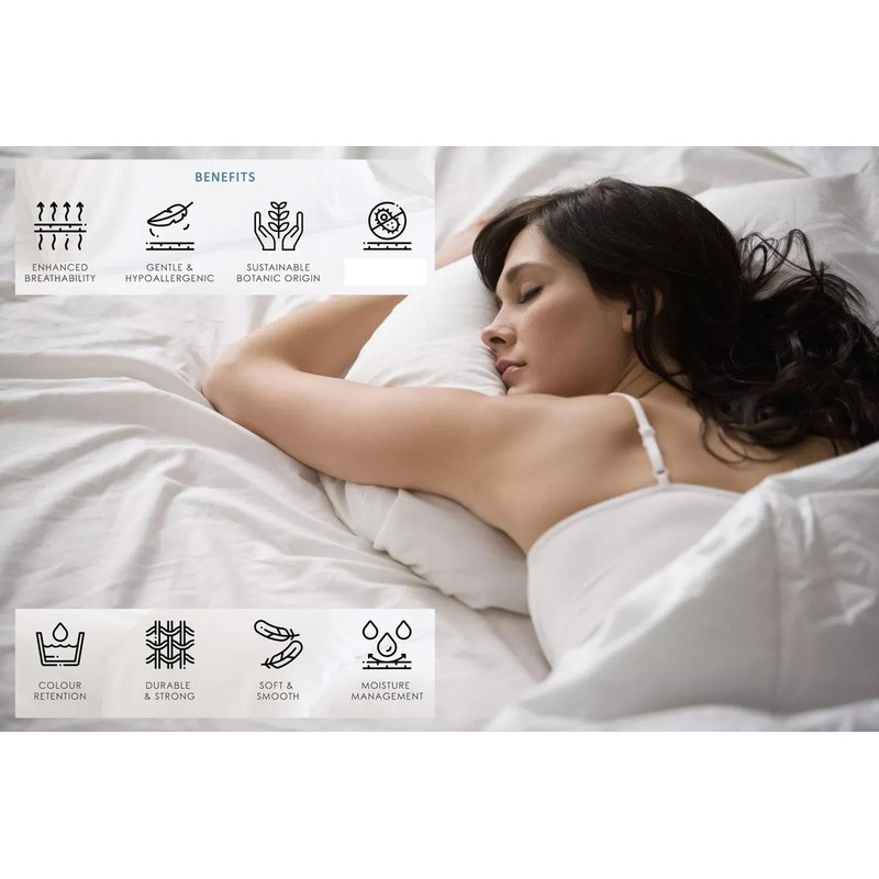 Kinfolk Textile Pillow Cases 4 Pack Egyptian Cotton 200 Thread